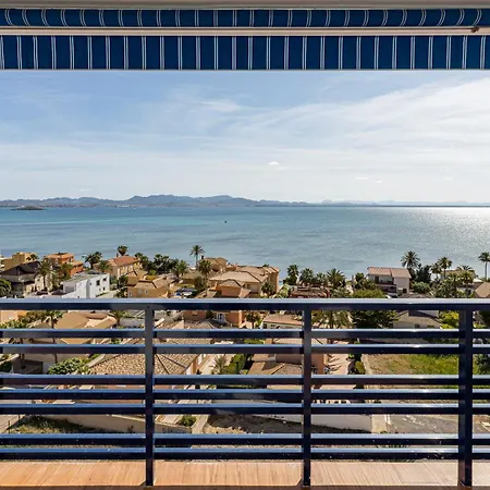 The Manga Beach Sea View Studio Crystal Clear Water & Sandy Beach, Fibre Wifi & Airco La Manga del Mar Menor Buitenkant foto