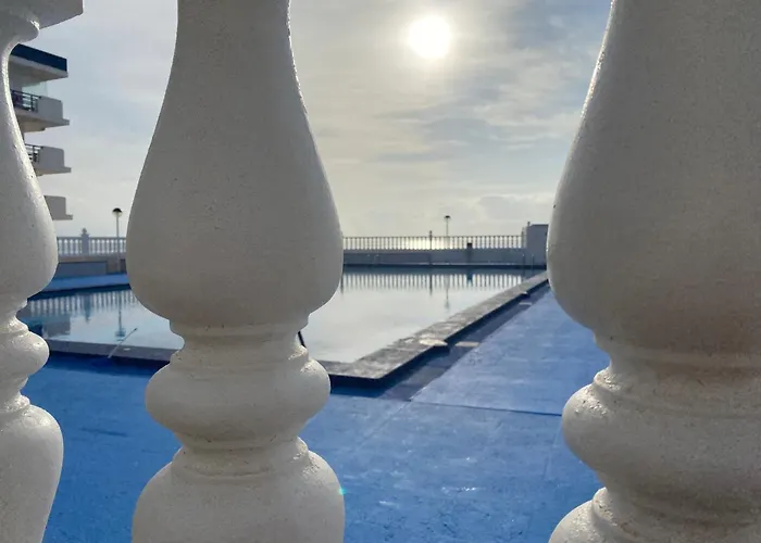 The Manga Beach Sea View Studio Crystal Clear Water & Sandy Beach, Fibre Wifi & Airco