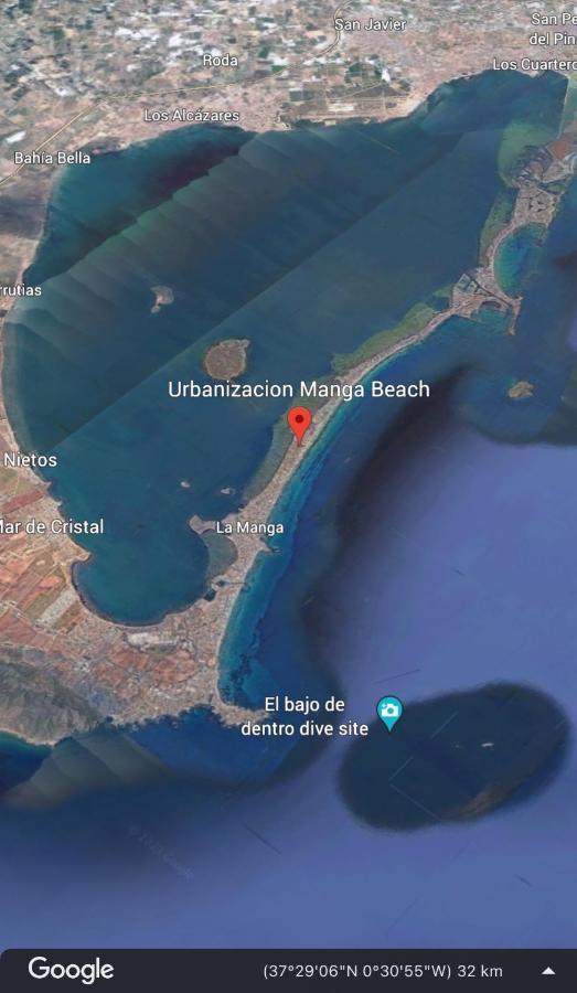 The Manga Sea View Crystal Clear Water & Sandy Beach, Fibre Wifi & Airco * La Manga del Mar Menor